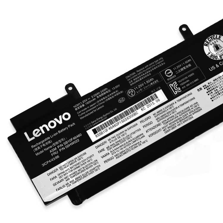 LENOVO 00HW023 Batterie
