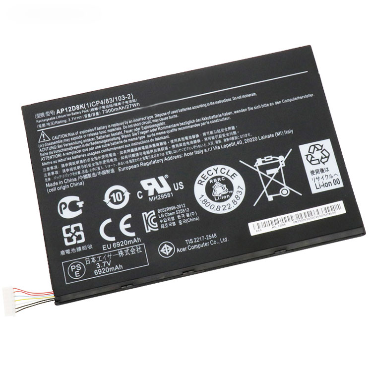 ACER Iconia W510-1666 Batterie