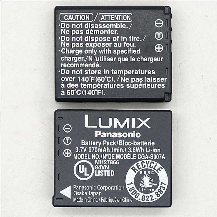 PANASONIC CGA-S007 Batterie