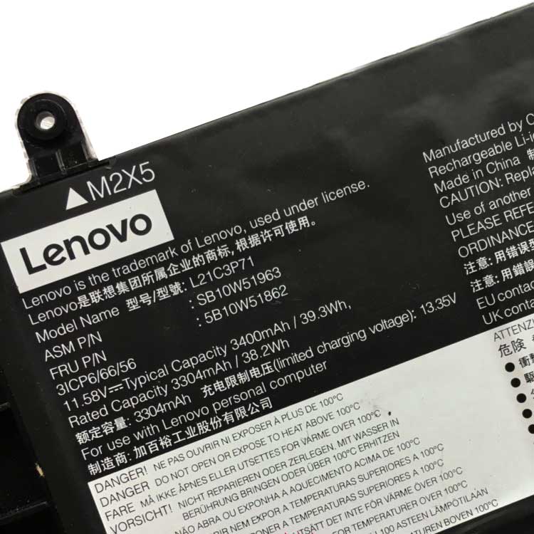 LENOVO SB10W51963 Batterie