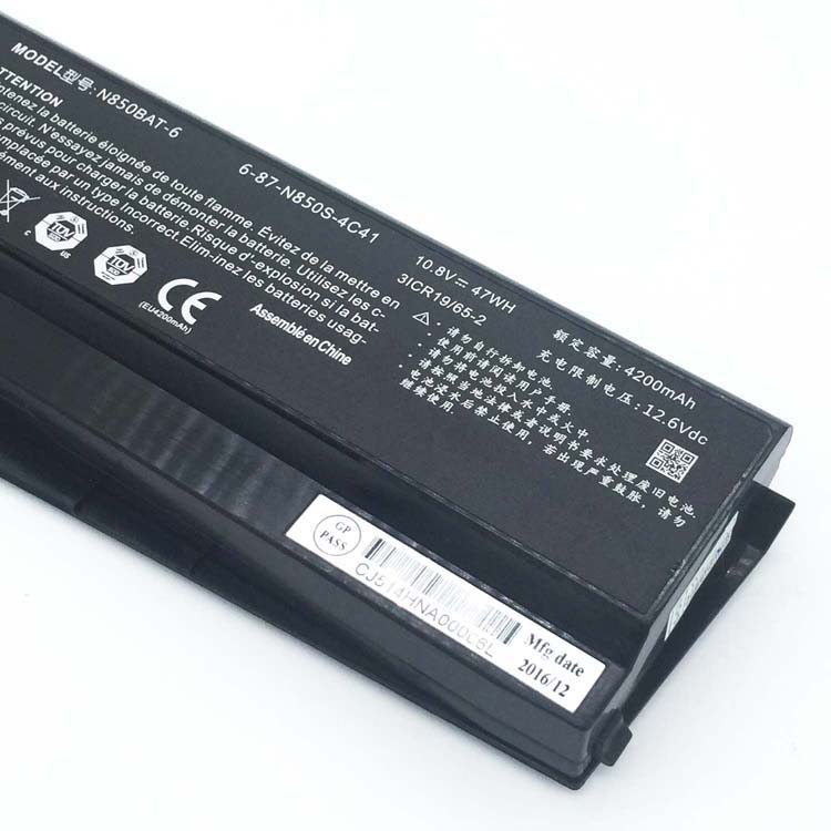 CLEVO N850BAT-6 Batterie