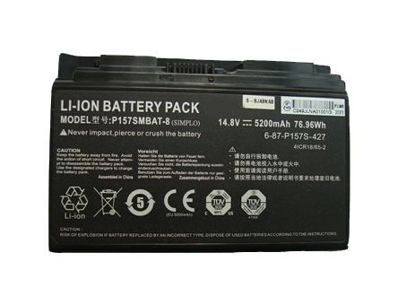 Clevo P177SM bateria do laptopa