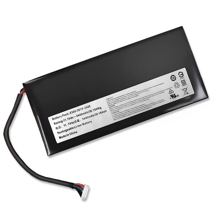HASEE X300-3S1P-3400 Batterie