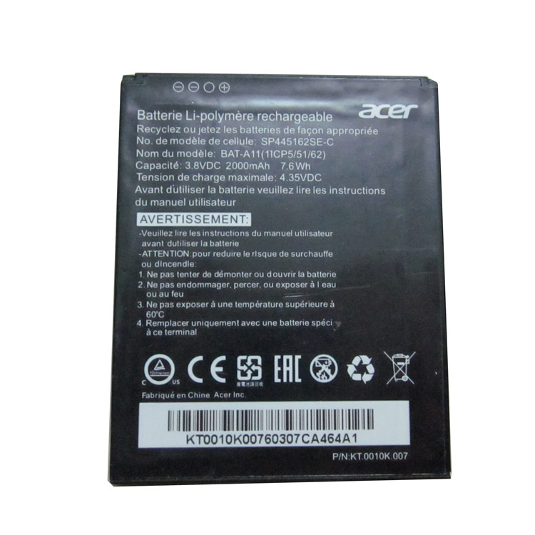 ACER SP445162SE-C Batterie
