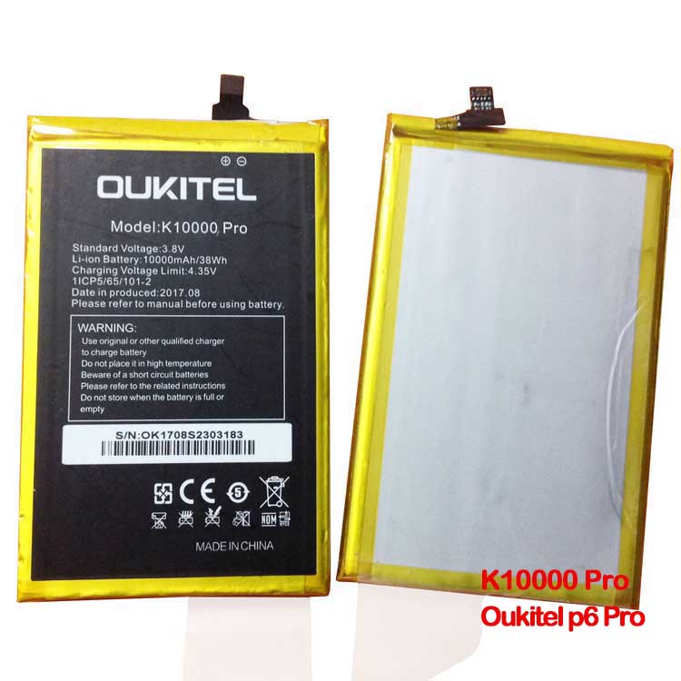 OUKITEL K10000 Pro Baterie