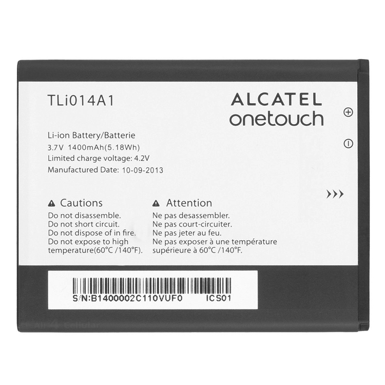 Alcatel One Touch OT4010/D Baterie