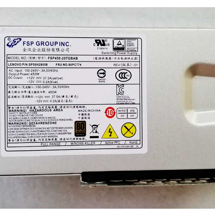 LENOVO FSP180-20TGBAB Caricabatterie / Alimentatore